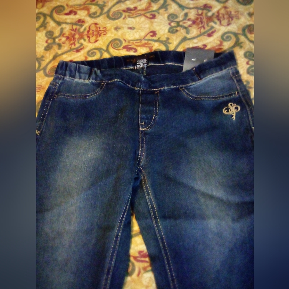 Southpole Designer Low Rise Stretch Denim Jeans Pants Women's Size M Blue